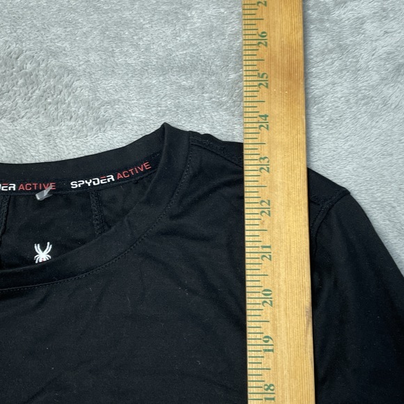 Spyder Women's M Activewear Top Black H0461 - Picture 3 of 6